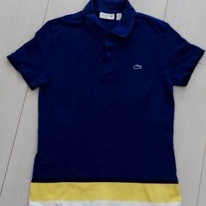 Lacoste men S French sz 3 retail 120$ wore once